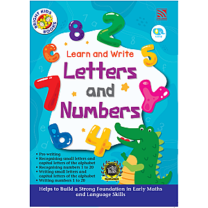 BRIGHT KIDS 2022 - LEARN AND WRITE LETTERS AND NUMBERS