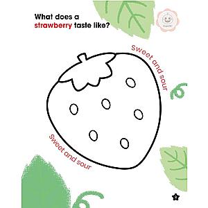 Baby Shark First Coloring Book Fruits and Vegetables