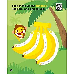 Baby Shark First Coloring Book Fruits and Vegetables