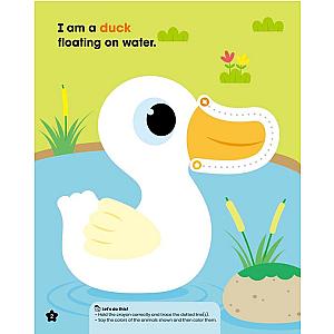 Baby Shark First Coloring Book Animals