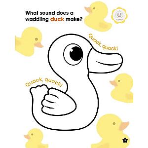 Baby Shark First Coloring Book Animals