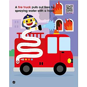 Baby Shark First Coloring Book Vehicles