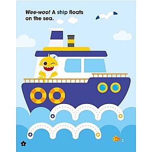 Baby Shark First Coloring Book Vehicles