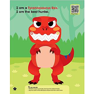 Baby Shark First Coloring Book Dinosaurs