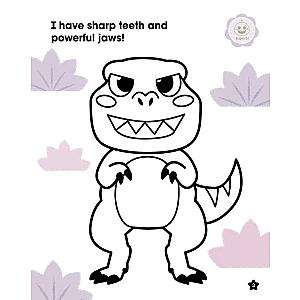 Baby Shark First Coloring Book Dinosaurs