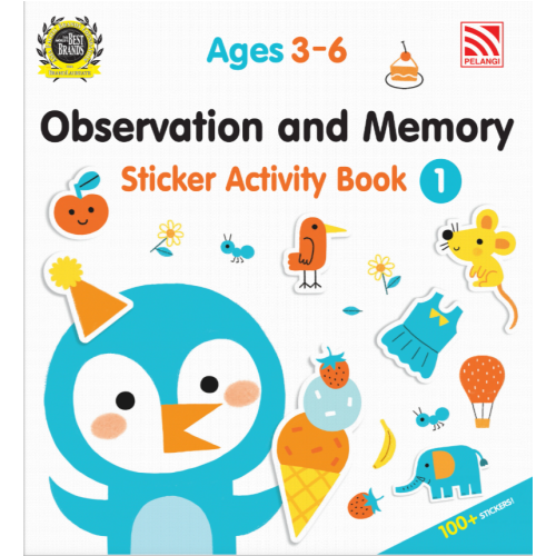 OBSERVATION & MEMORY STICKER - ACTIVITY BOOK 1