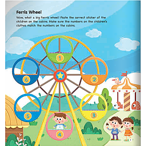 OBSERVATION & MEMORY STICKER - ACTIVITY BOOK 1