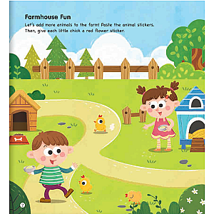 OBSERVATION & MEMORY STICKER - ACTIVITY BOOK 1