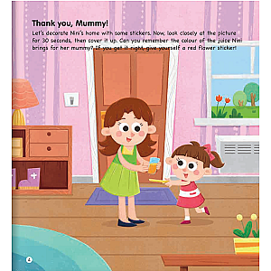 OBSERVATION & MEMORY STICKER - ACTIVITY BOOK 1