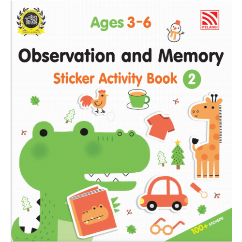 OBSERVATION & MEMORY STICKER - ACTIVITY BOOK 2