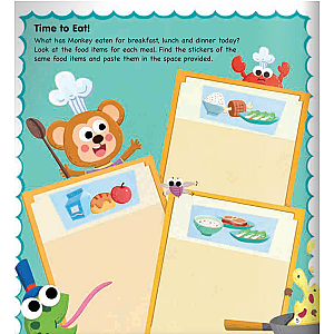 OBSERVATION & MEMORY STICKER - ACTIVITY BOOK 2