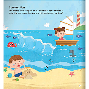 OBSERVATION & MEMORY STICKER - ACTIVITY BOOK 3