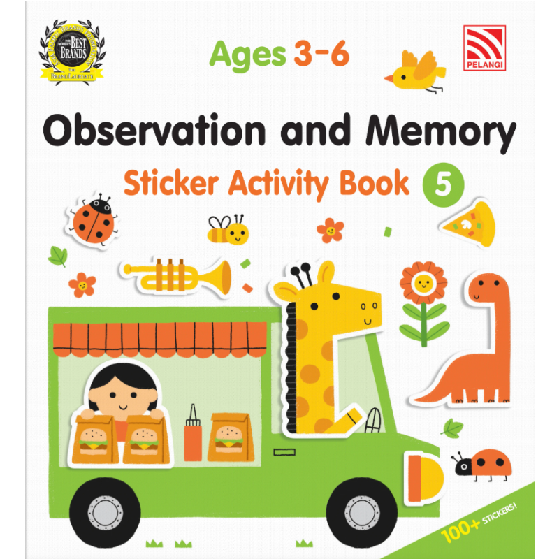 OBSERVATION & MEMORY STICKER - ACTIVITY BOOK 5