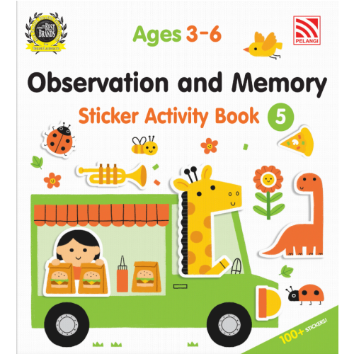 OBSERVATION & MEMORY STICKER - ACTIVITY BOOK 5