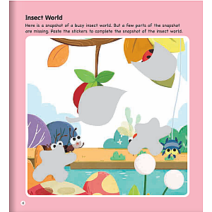 OBSERVATION & MEMORY STICKER - ACTIVITY BOOK 5