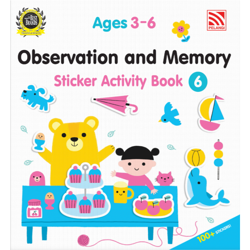 OBSERVATION & MEMORY STICKER - ACTIVITY BOOK 6