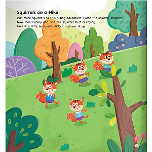 OBSERVATION & MEMORY STICKER - ACTIVITY BOOK 6