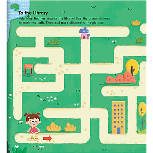 OBSERVATION & MEMORY STICKER - ACTIVITY BOOK 6