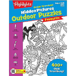 HIGHLIGHTS HIDDEN PICTURES- GAMBAR TERSEMBUNYI FAVOURITE : HIDDEN PICTURES OUTDOOR PUZZLES BUKU 2