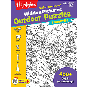 HIGHLIGHTS HIDDEN PICTURES- GAMBAR TERSEMBUNYI FAVOURITE : HIDDEN PICTURES OUTDOOR PUZZLES BUKU 3