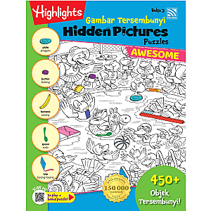 HIGHLIGHTS HIDDEN PICTURES AWESOME - GAMBAR TERSEMBUNYI : HIDDEN PICTURES PUZZLES 3 (BI-BM)